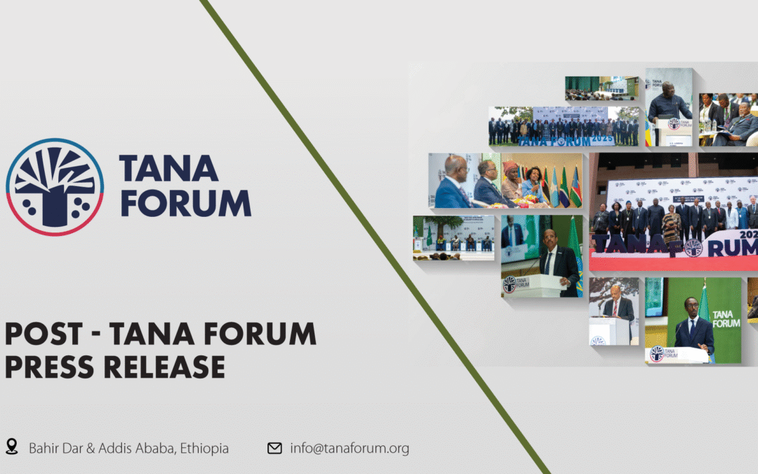 POST-TANA FORUM-PRESS RELEASE