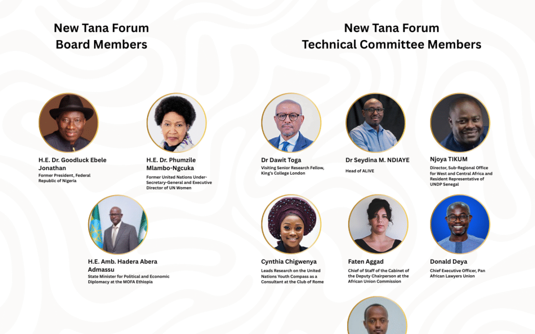 New Additions to the Tana Forum Board and Technical Committee