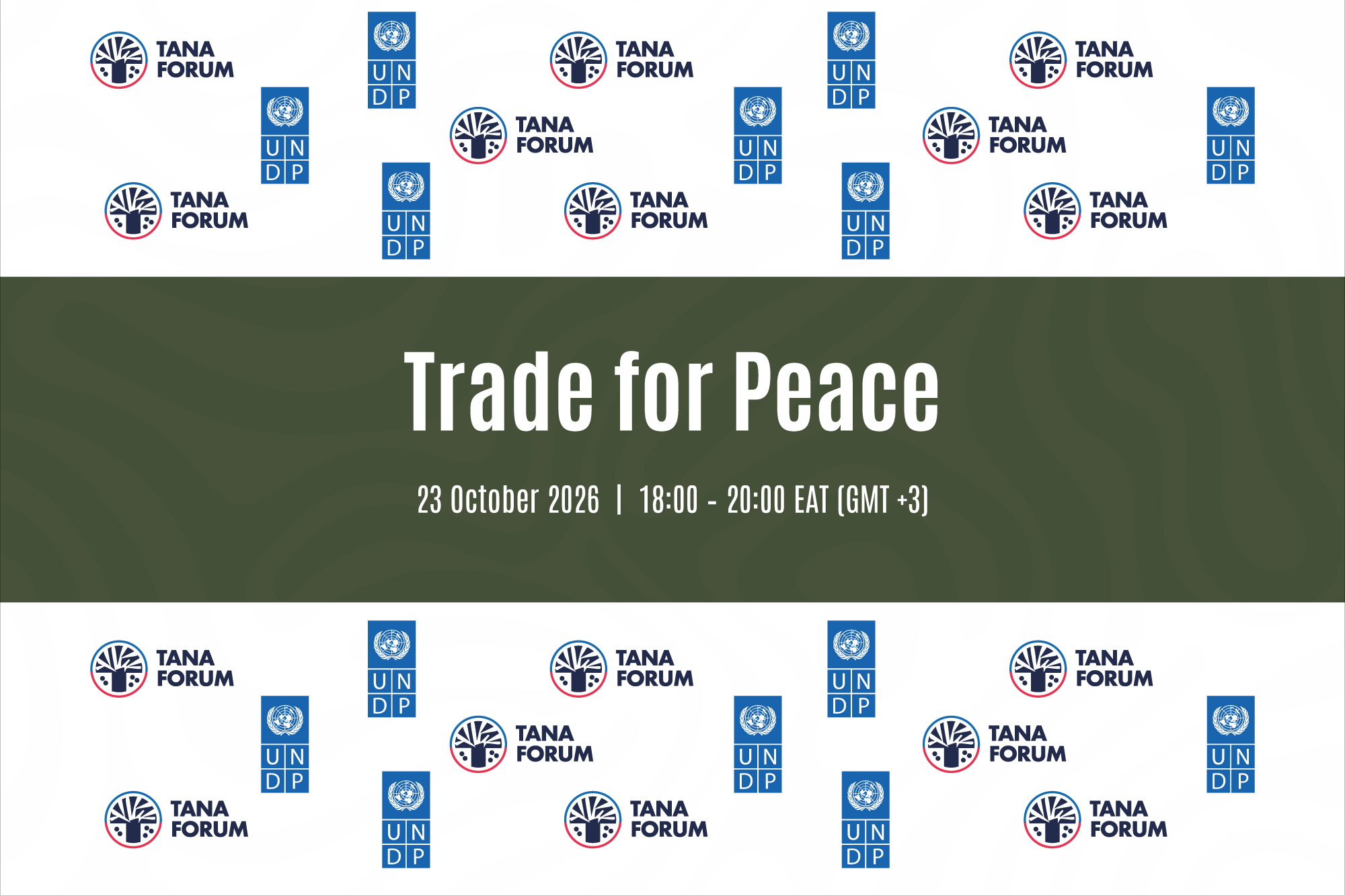 UNDP to co-convene a Side Event with the Tana Forum on Trade for Peace